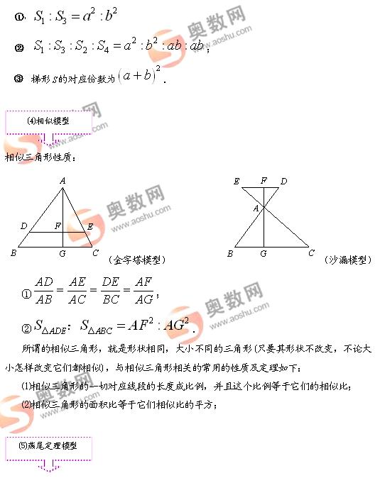 奥数几何问题的五大模型解析3