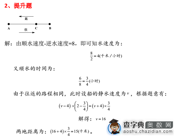 2016成都小升初备战练习题：流水问题3