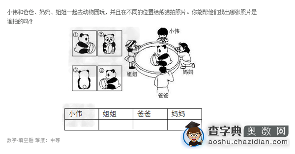 小升初数学：空间与位置小试题1