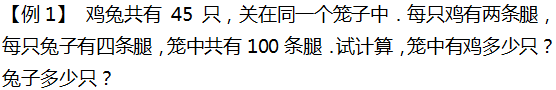 2016年杭州小升初数学应用题之鸡兔同笼1