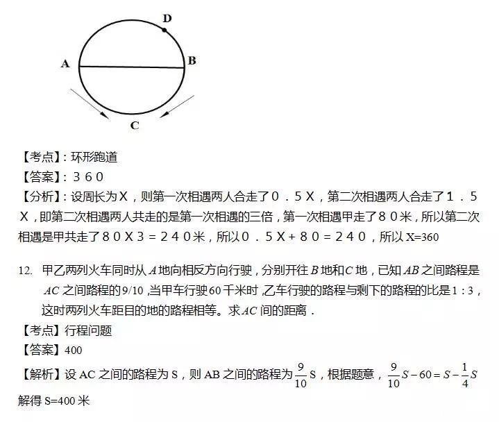 2016年沈阳育才本部分班考模拟试卷及答案7