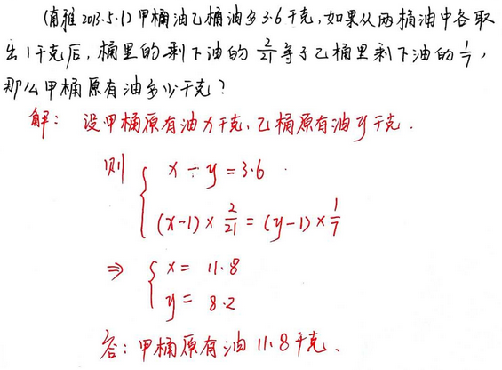 2016长沙小升初数学应用题之分数应用题五6