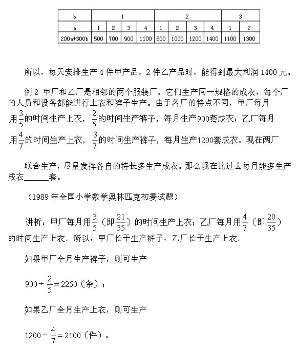 苏州小升初备考 奥数知识点之最优方案与最佳策略2