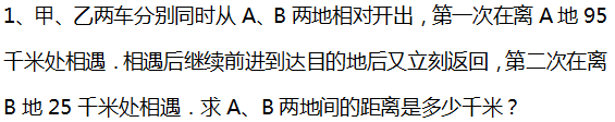 2016年杭州小升初数学行程问题之多次追及1