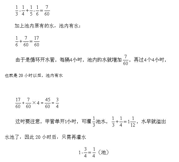 苏州小升初备考 奥数知识点之直接思路35