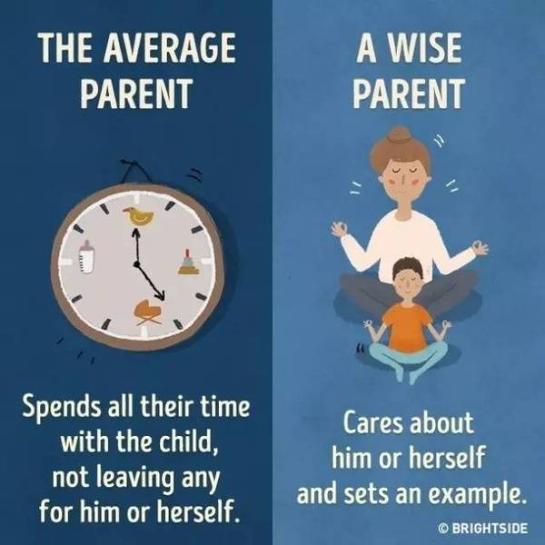 11幅漫画告诉你，聪明父母和普通父母的11个差别2