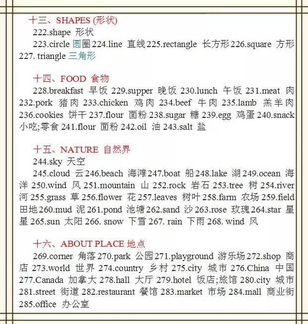 小学必备：“分类记忆法”，竟让英语单词1=10的快速记忆4