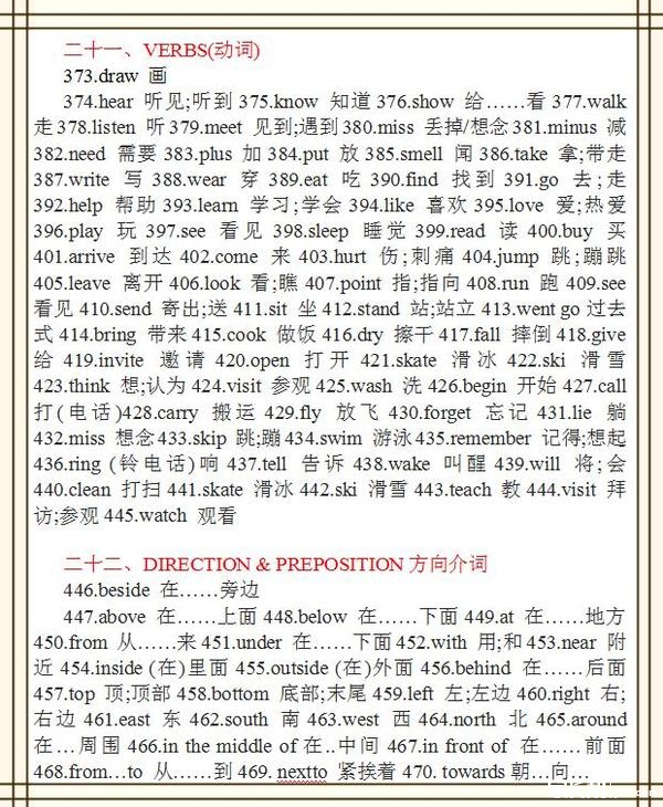 小学必备：“分类记忆法”，竟让英语单词1=10的快速记忆6