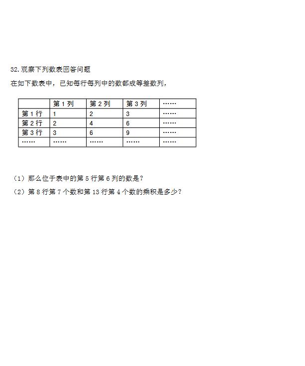 成都实外2015小升初模拟考数学试题及答案6