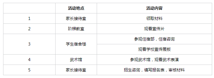 2017北京理工附中南校区小升初校园开放日安排1