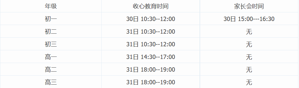 2017年重庆七中小升初新生报到开学攻略1