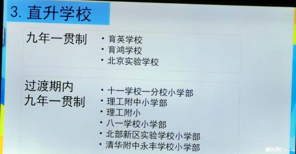 2019年北京海淀家长会一些需要关注的要点8