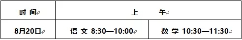 湖南省地质中学2019级初一新生分班考试须知1